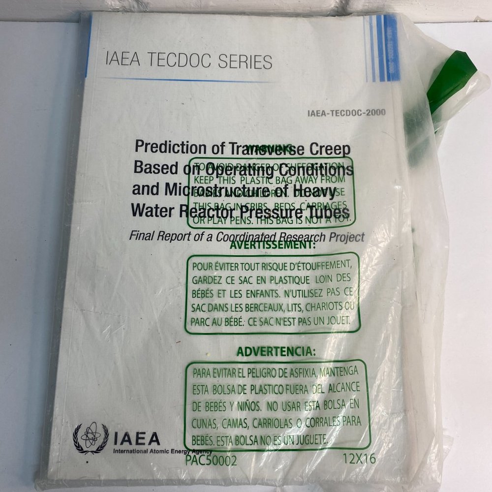 IAEA Tecdoc Series: ISBN 13:9789201235220